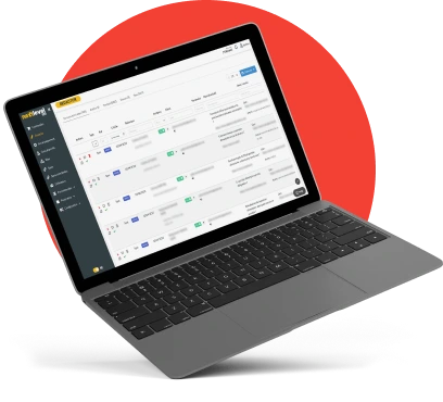 Ordinateur portable de la page sur-messure